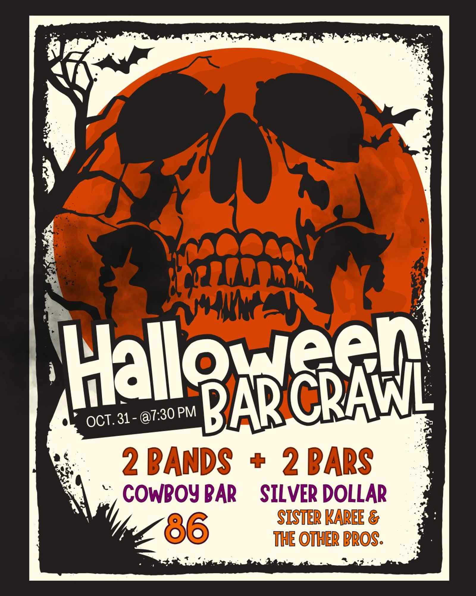 Halloween Bar Crawl