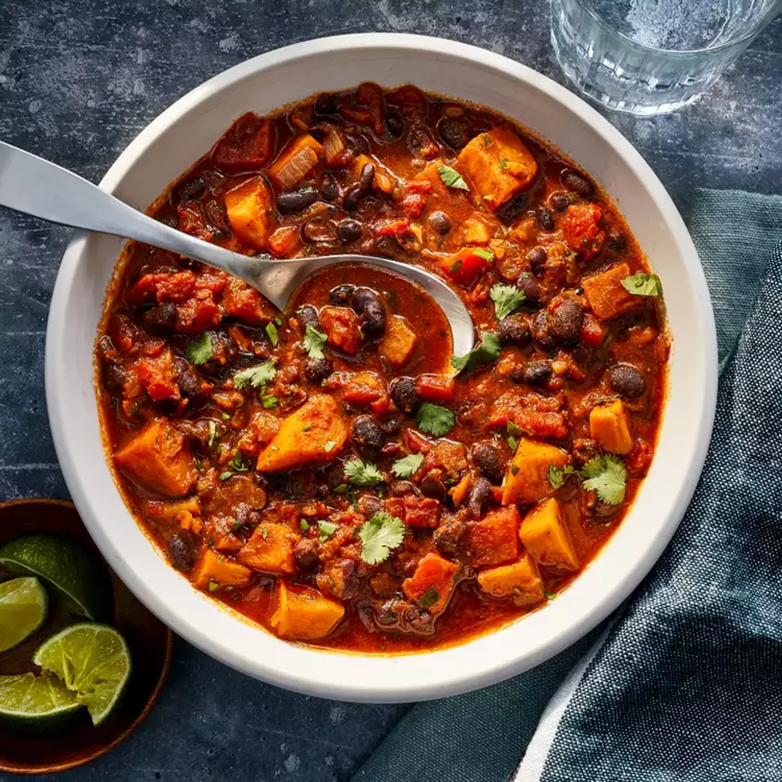 Sweet Potato & Black Bean Chili
