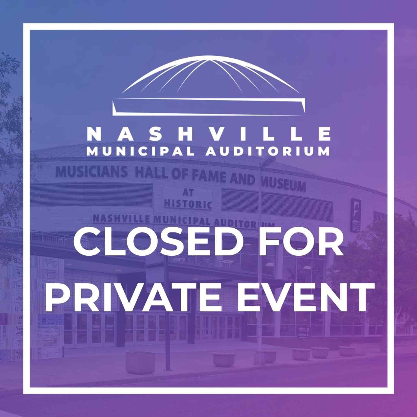Closed for Private Event