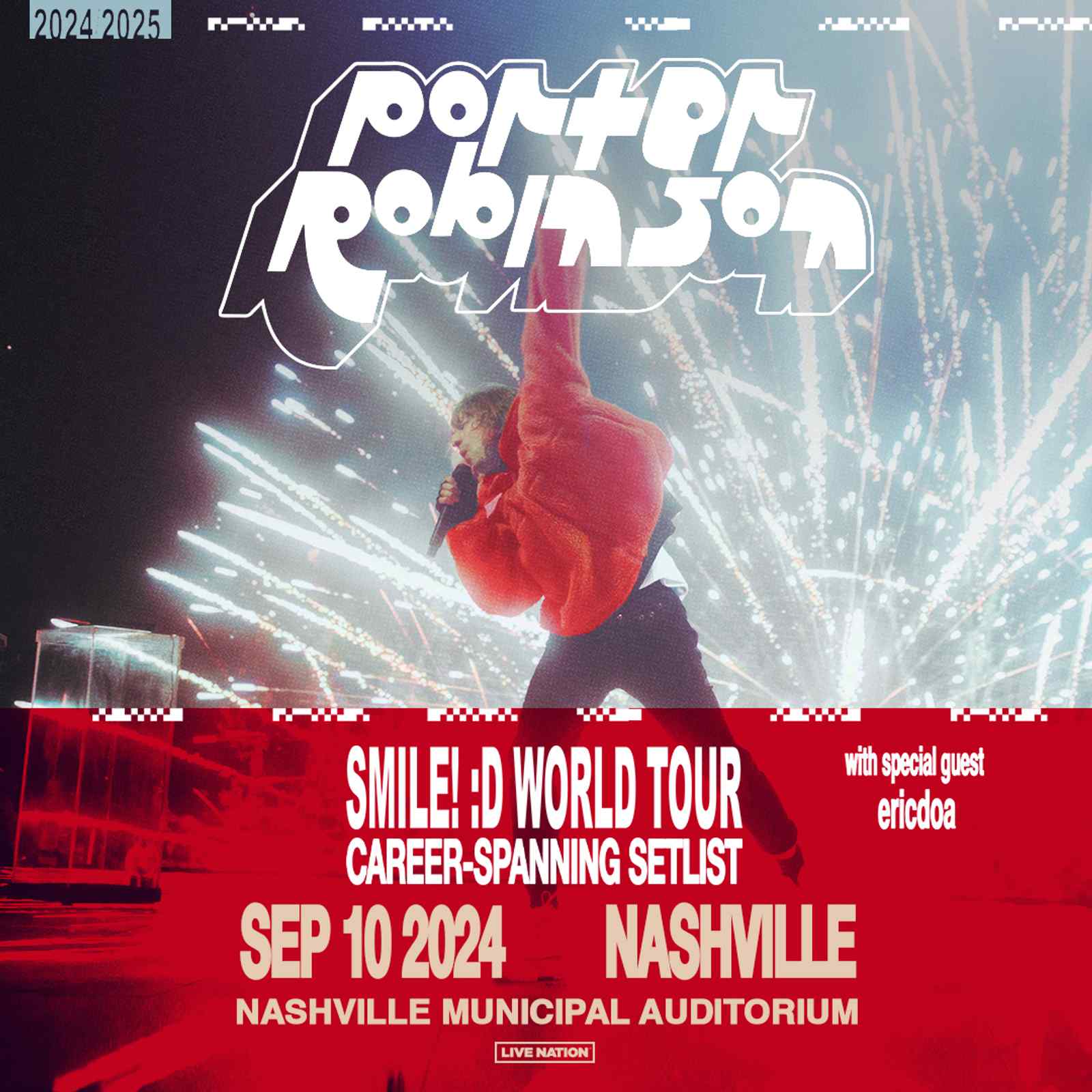 Porter Robinson SMILE! :D World Tour