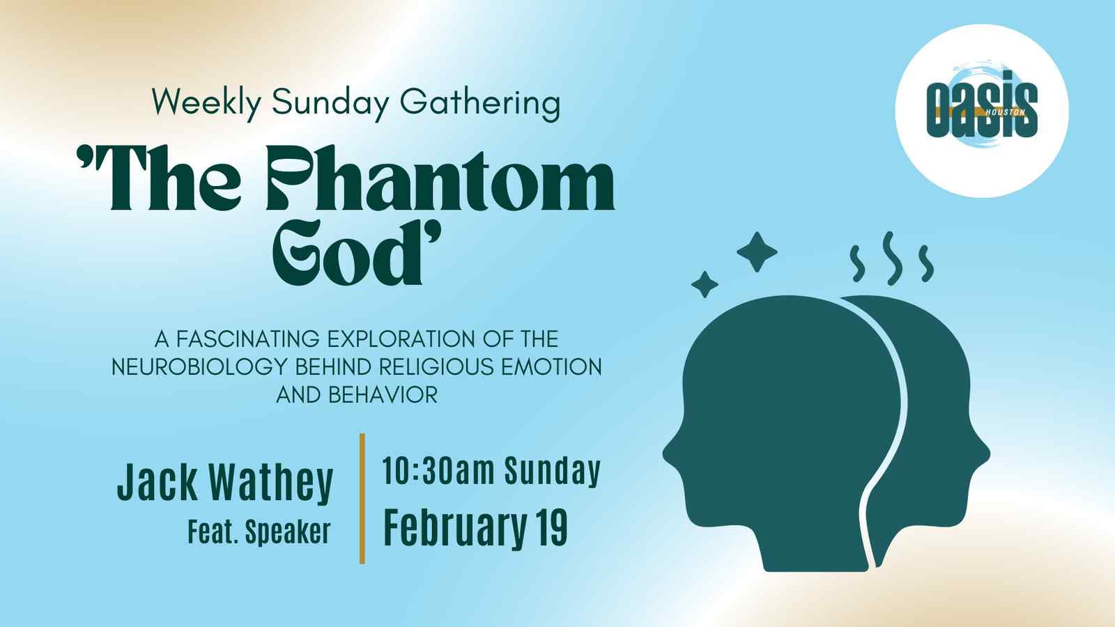 The Phantom God | Jack Wathey | Weekly Sunday Gathering
