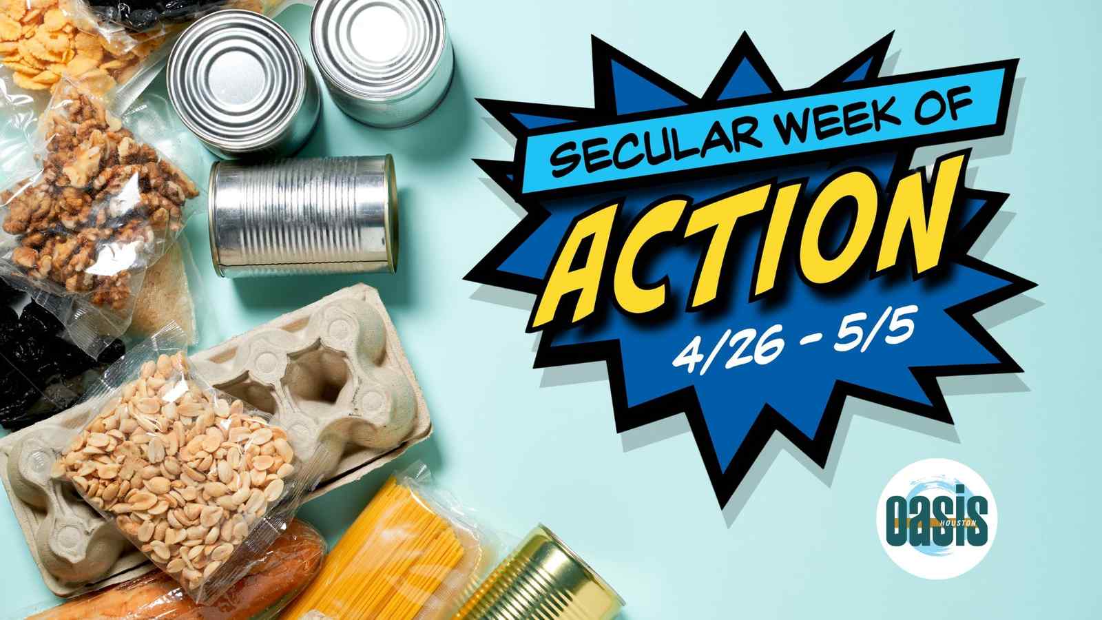 Secular Week of Action 2024 | Volunteer at the Houston Food Bank May 4 2024