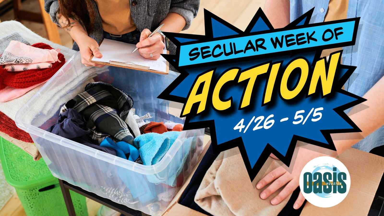 Secular Week of Action 2024 | Homeless Outreach & Distribution May 4 2024