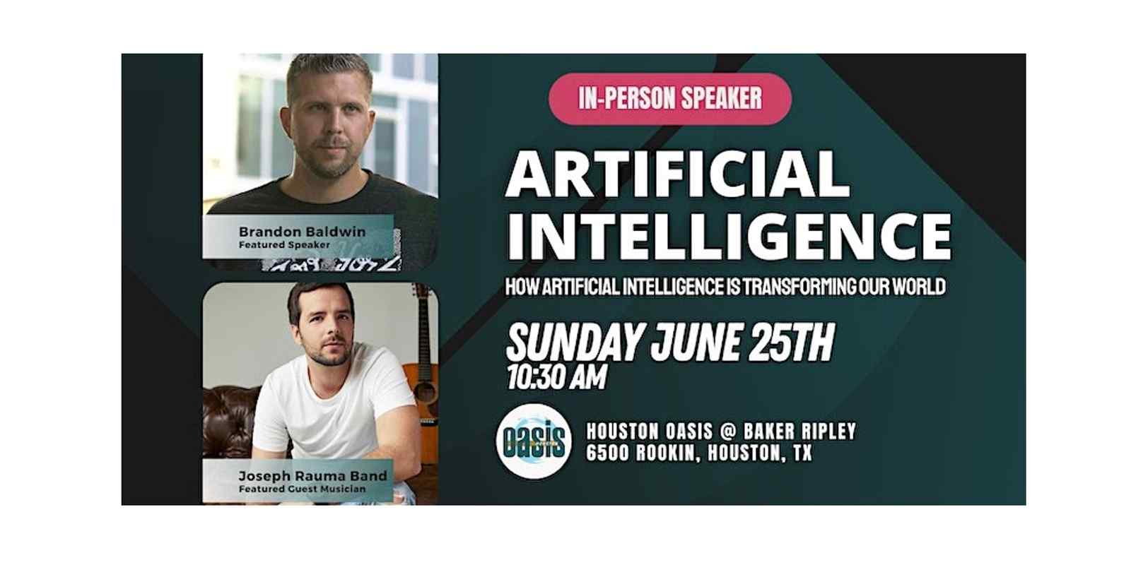 Artificial Intelligence | Brandon Baldwin | Weekly Sunday Gathering
