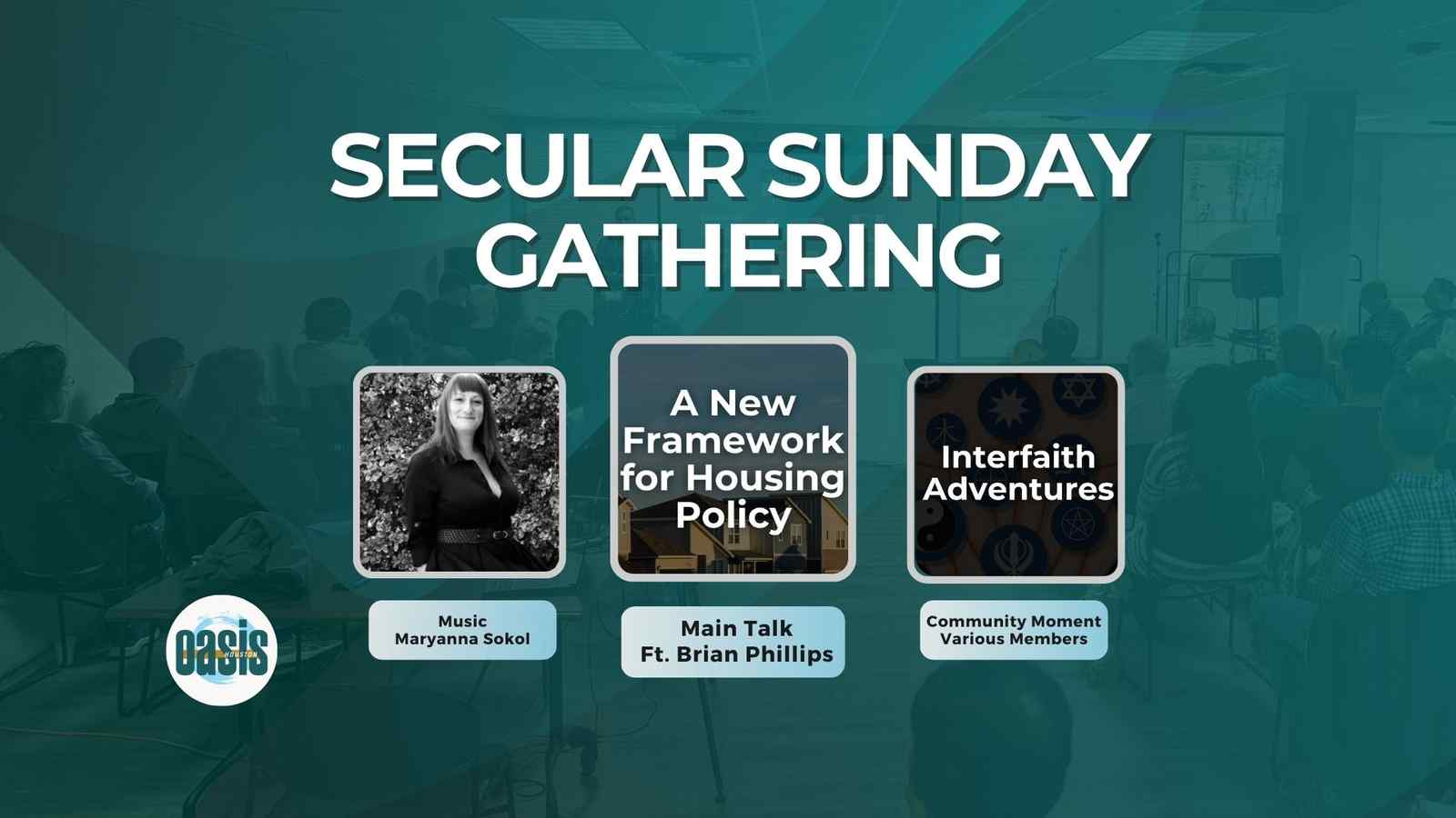 A new framework for housing policy | Brian Phillips | Music: Maryanna Sokol | Weekly Sunday Gathering January 21 2024