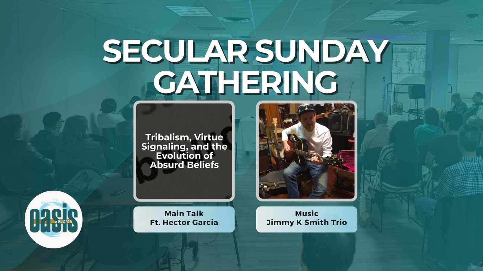 Tribalism, Virtue Signaling, and the Evolution of Absurd Beliefs | Hector Garcia | Weekly Sunday Gathering February 4 2024