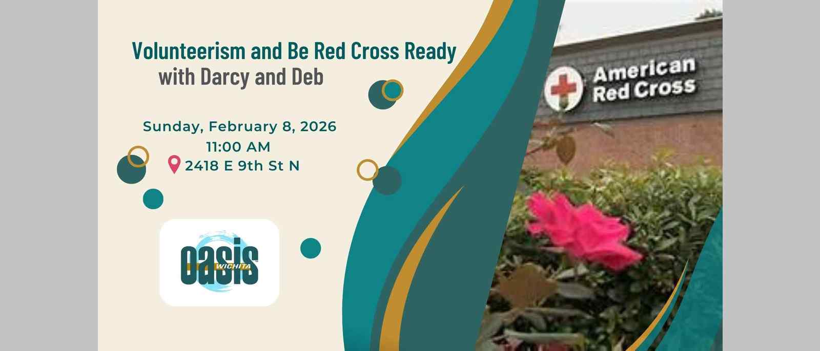 Volunteerism and Be Red Cross Ready with Darcy and Deb