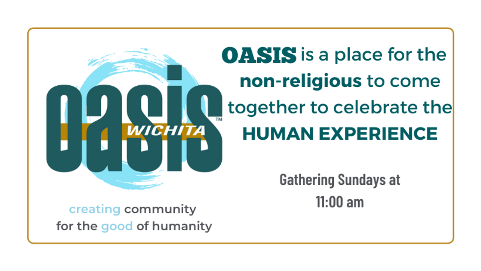 Wichita Oasis - Sunday Gathering