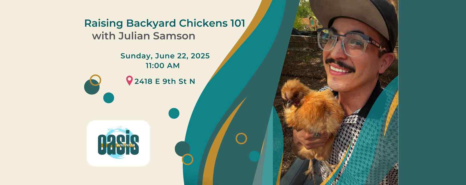 Raising Backyard Chickens 101 with Julian Samson