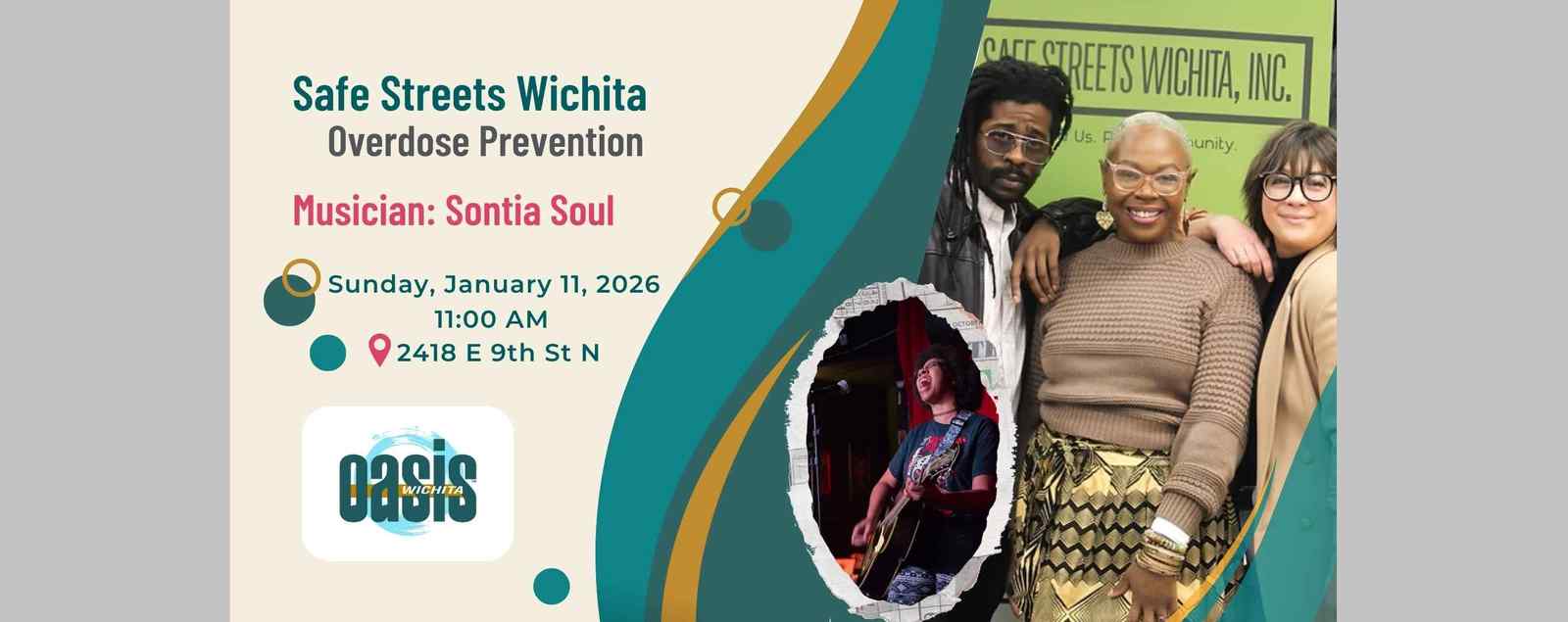 Safe Streets Wichita | Musician: Sontia Soul