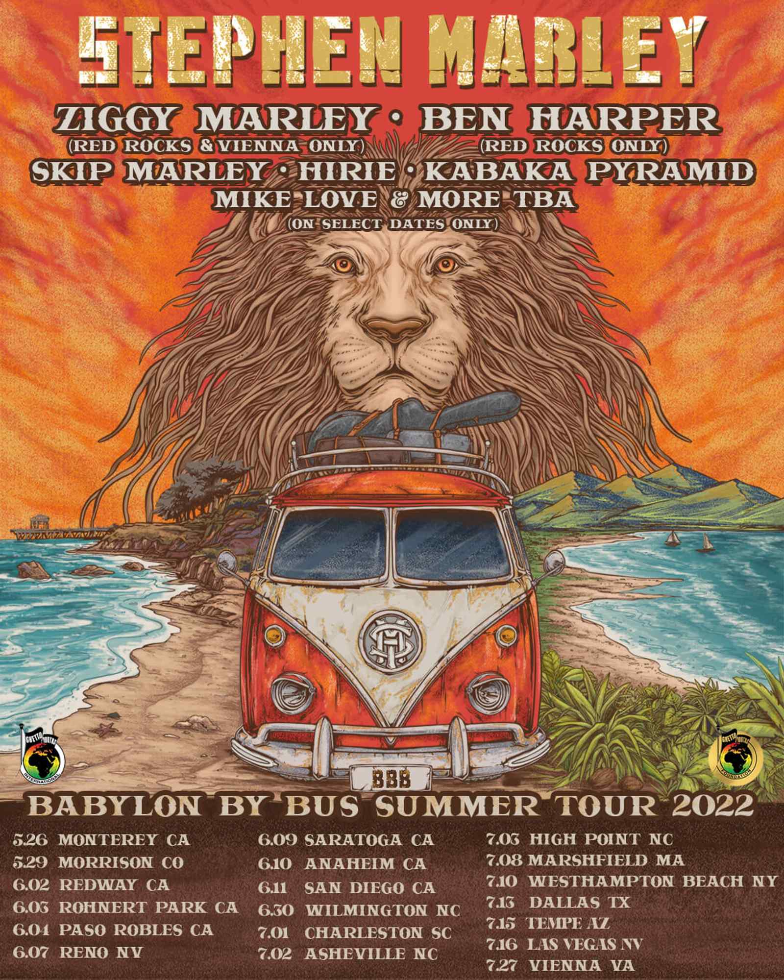 Babylon By Bus Summer Tour 2022 Just Announced!!