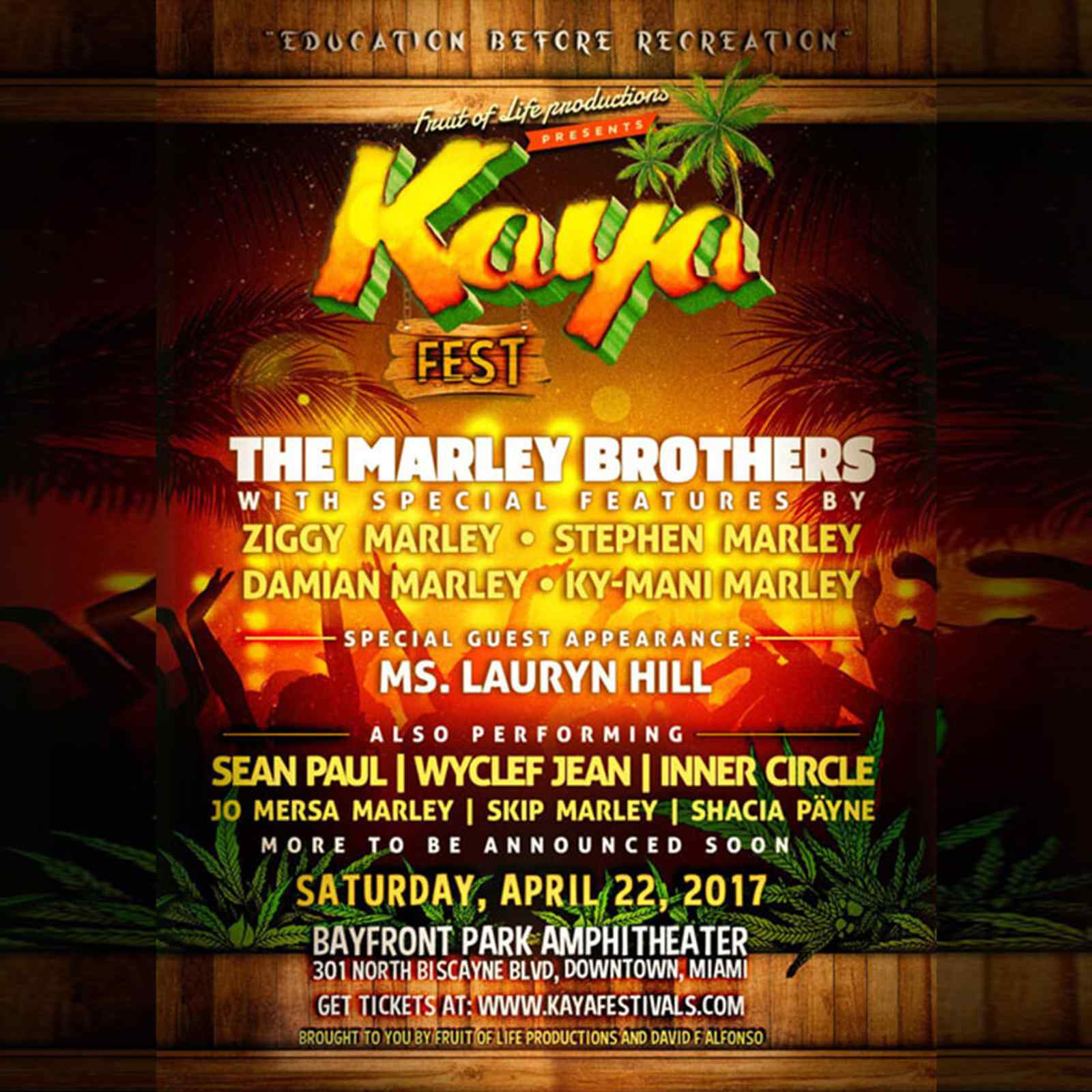 Kaya Fest Debuts in Miami, FL on April 22nd