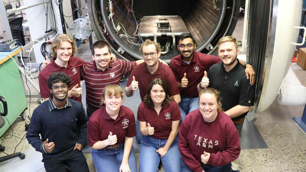 Texas A&M students are making history in orbit 