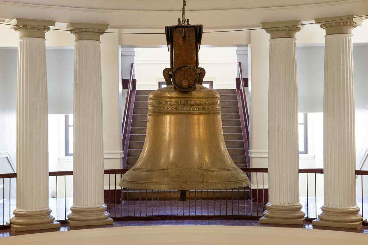 Liberty Bell on Campus
