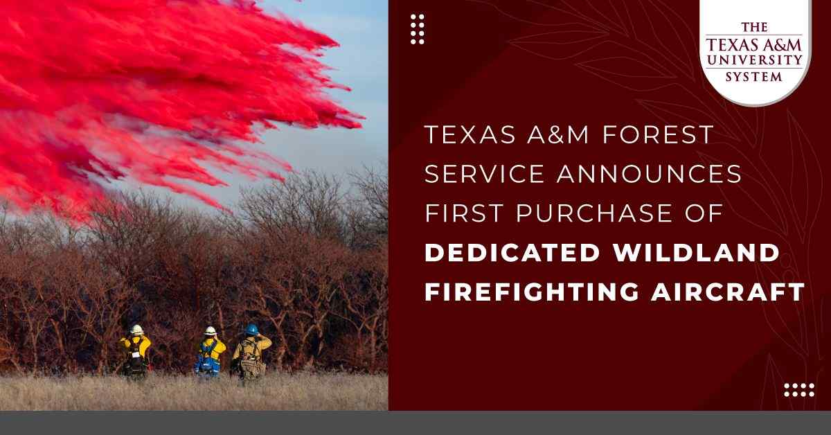 Texas A&M Forest Service is purchasing two SUBARU Bell 412EPX helicopters