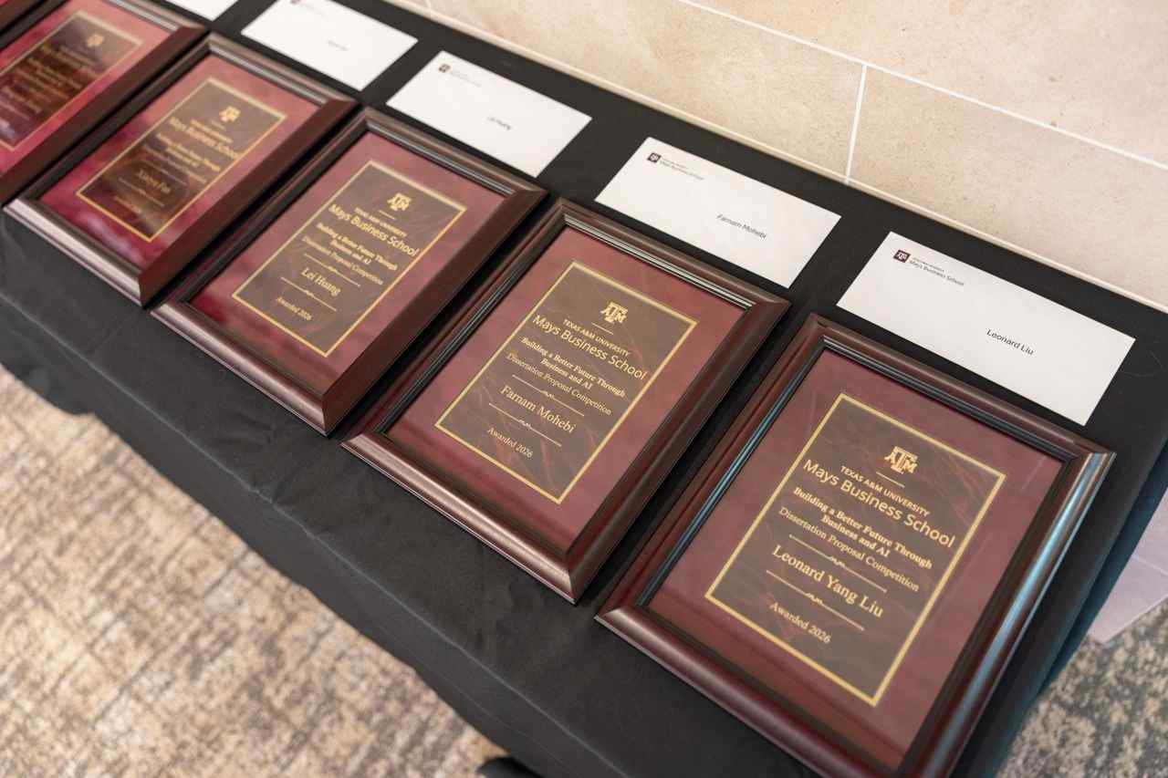 winners of the 2026 AI Dissertation Proposal Competition