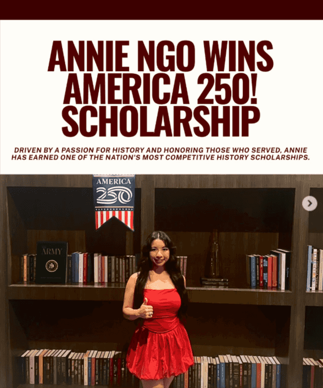 TAMU History major wins prestigious scholarship