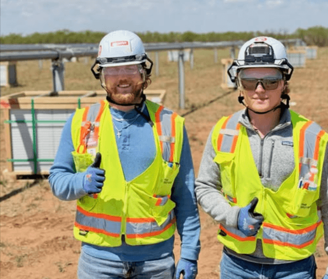 Howdy to COSC students Brody Araujo and Tyler Bishop