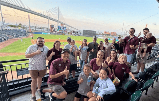 Aggies at CC Hooks Game