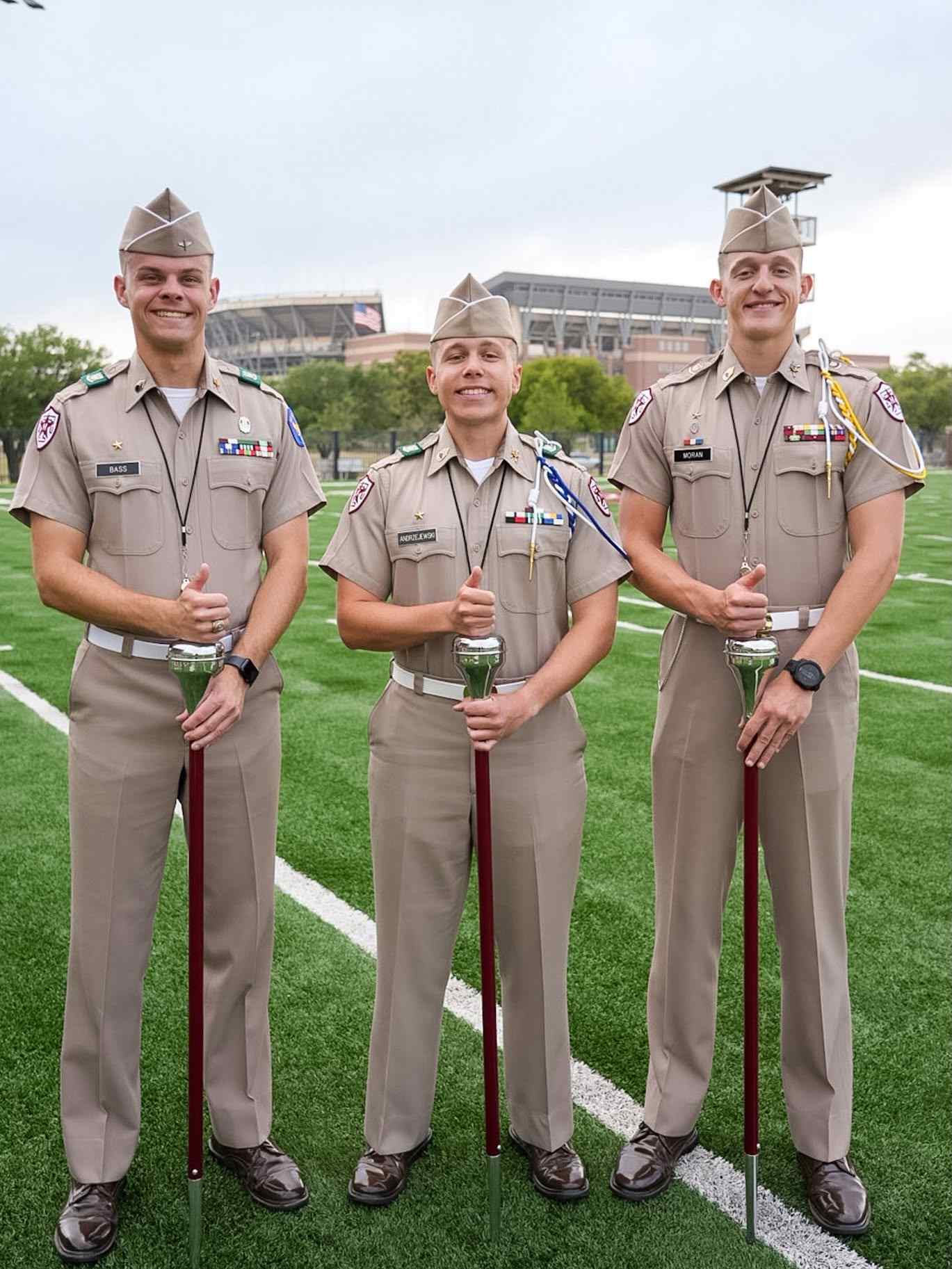 Fightin' Texas Aggie Band Drum Majors