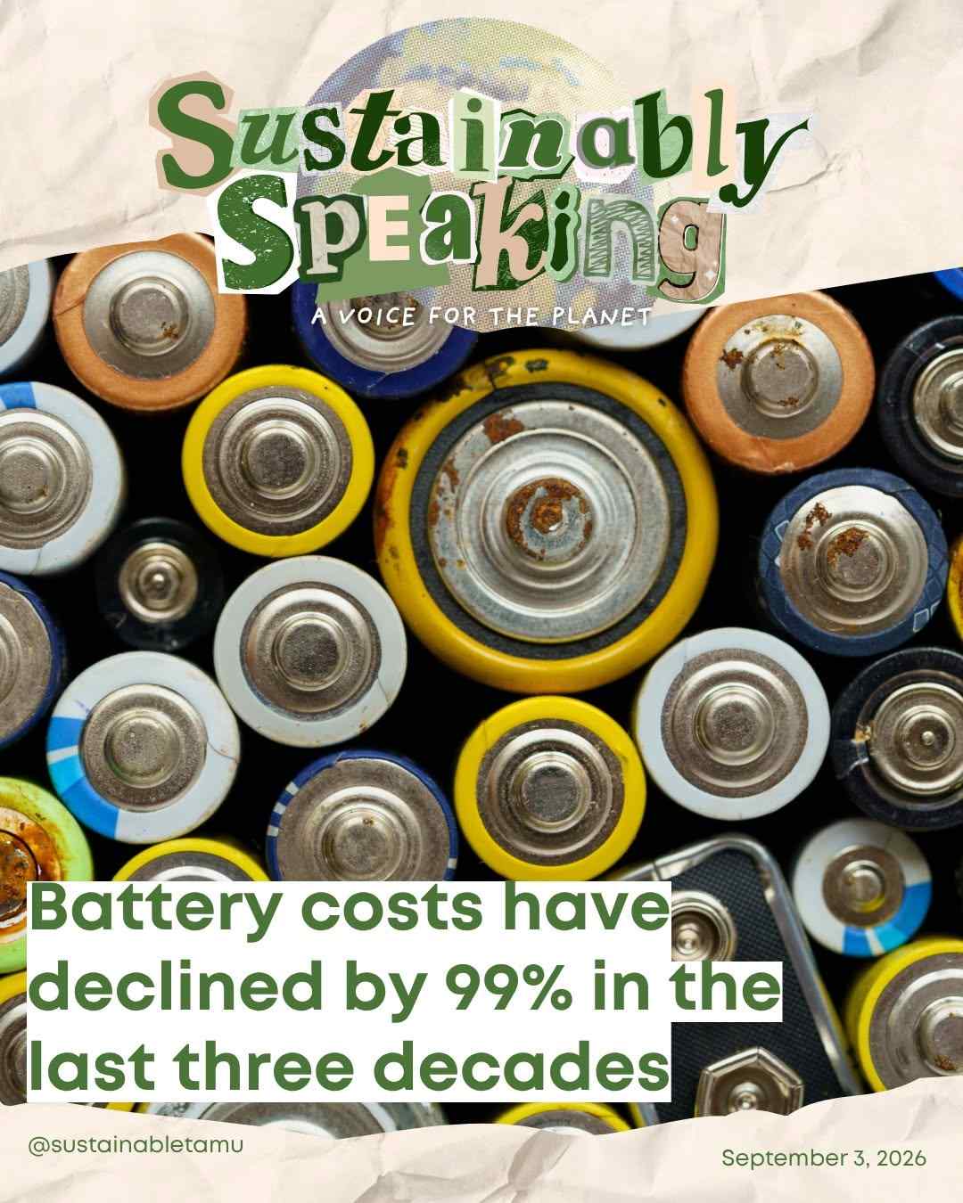 Why have battery costs fallen 99% over the past 3 decades?