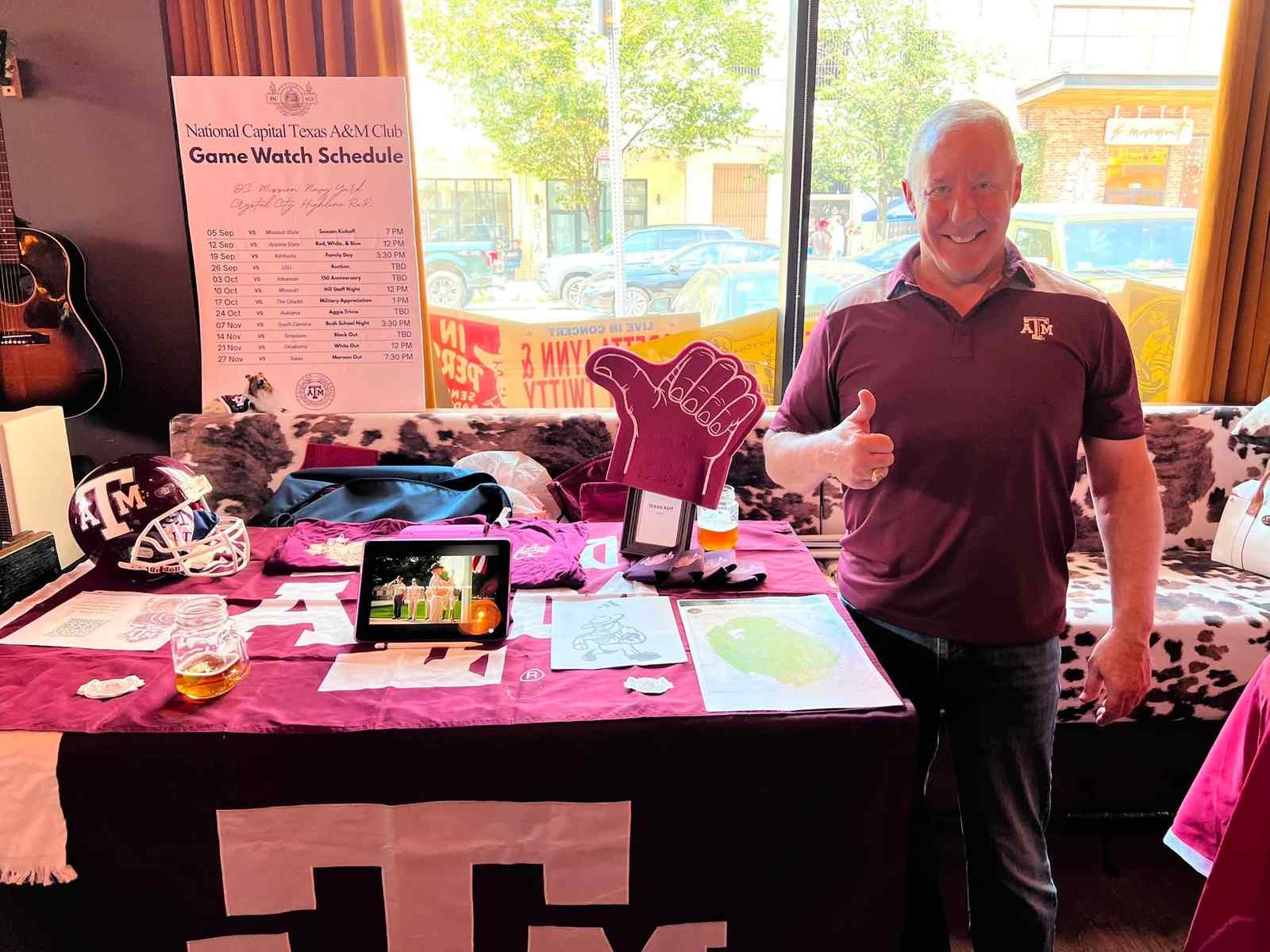 DC Aggies had a great time at the All SEC kickoff event