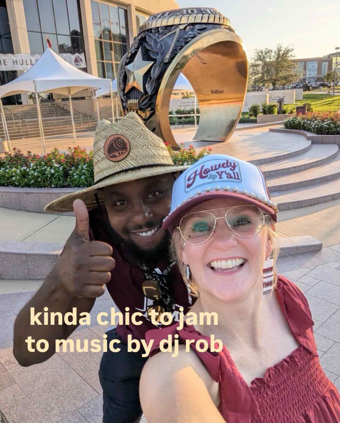 kinda chic to join the﻿﻿ all-aggie hullabaloo tailgate