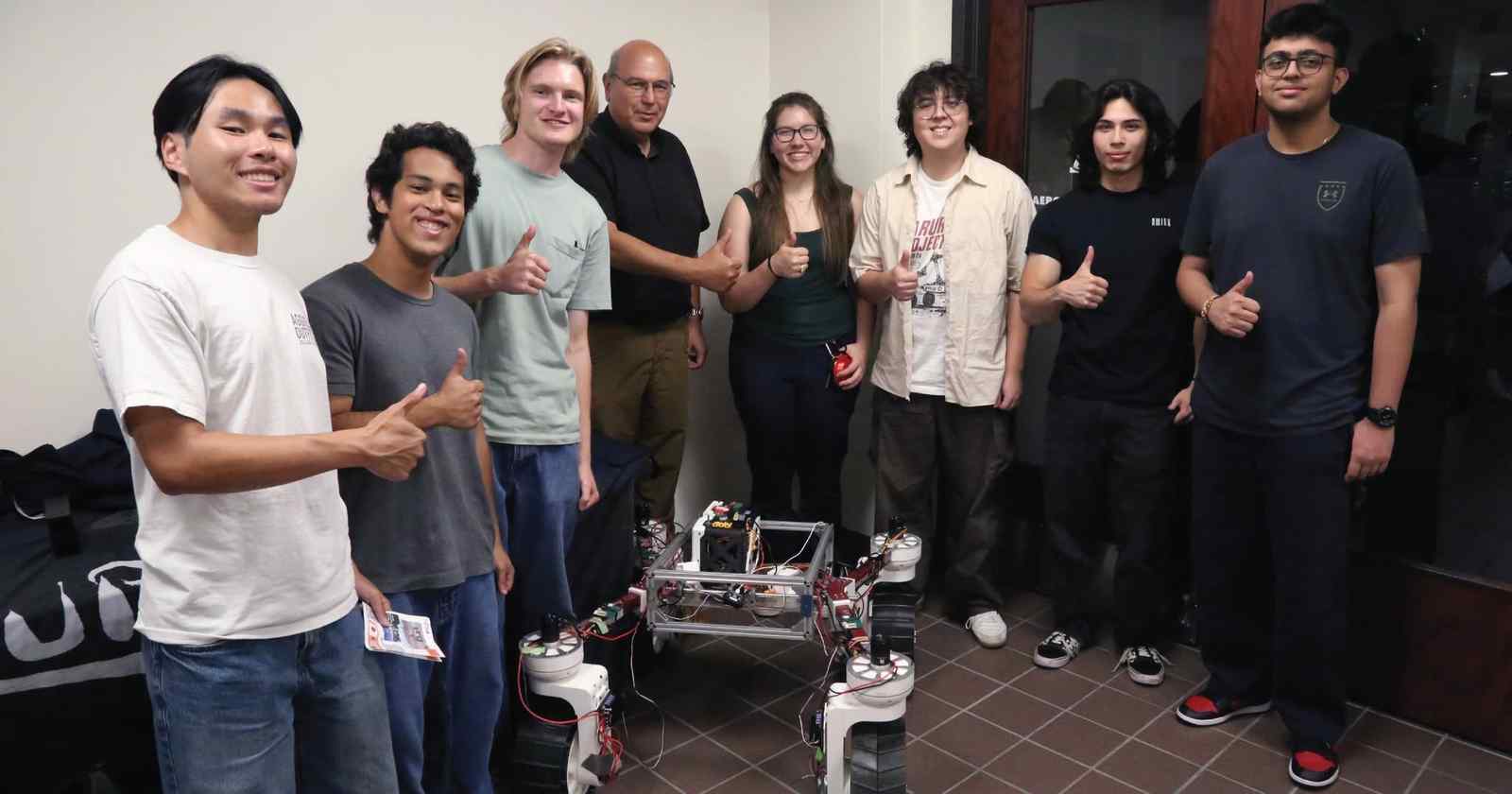 The aerospace engineering student org fair was a success.