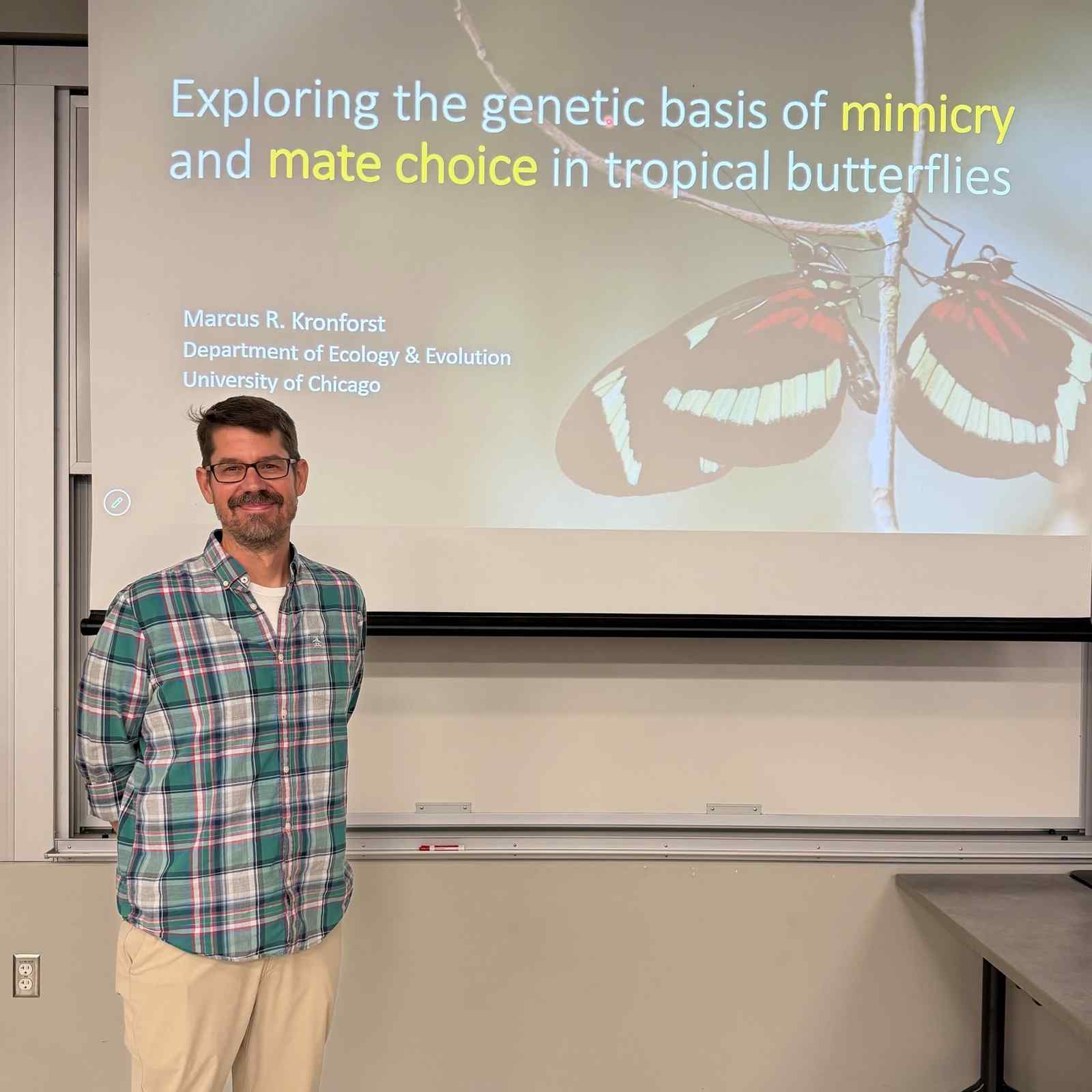 seminar speaker this morning