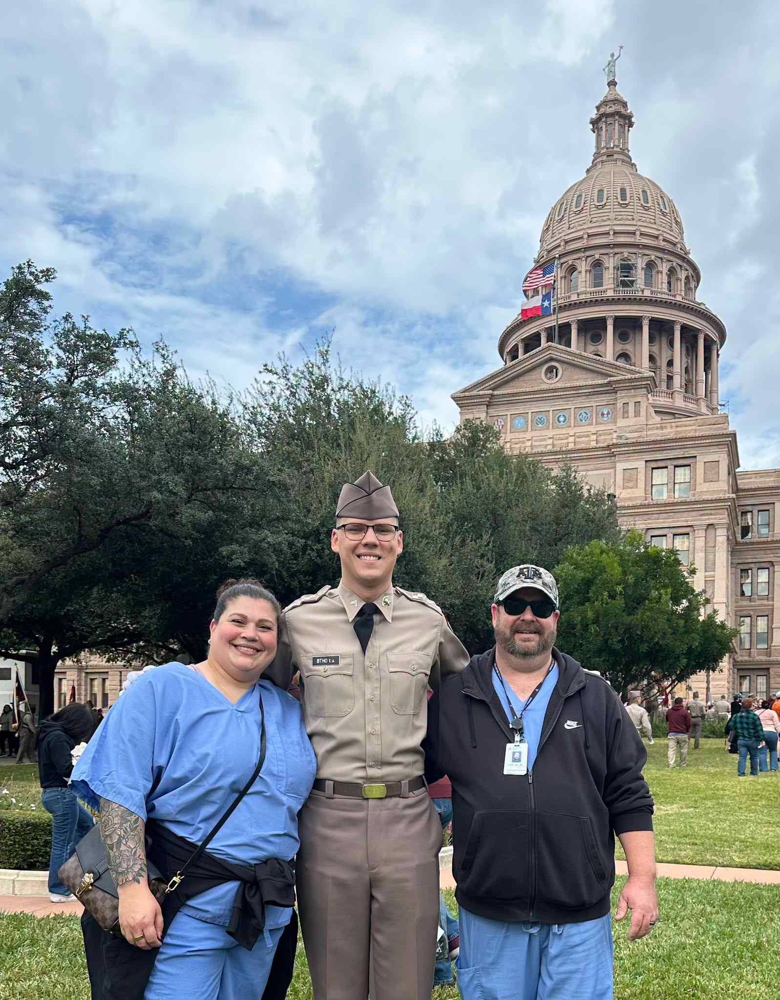 Leadership and service are central to Cameron Jackson's Aggie experience.
