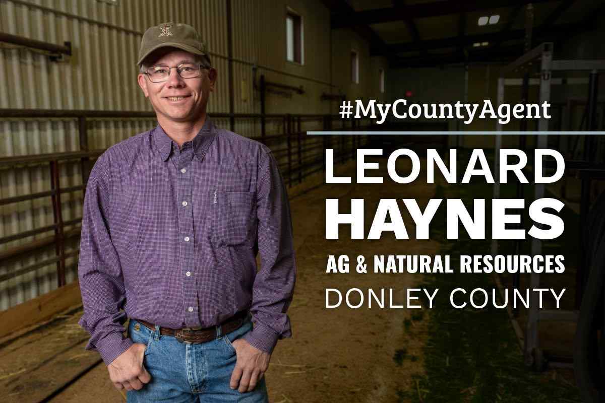 Leonard Haynes AgriLife Extension agent