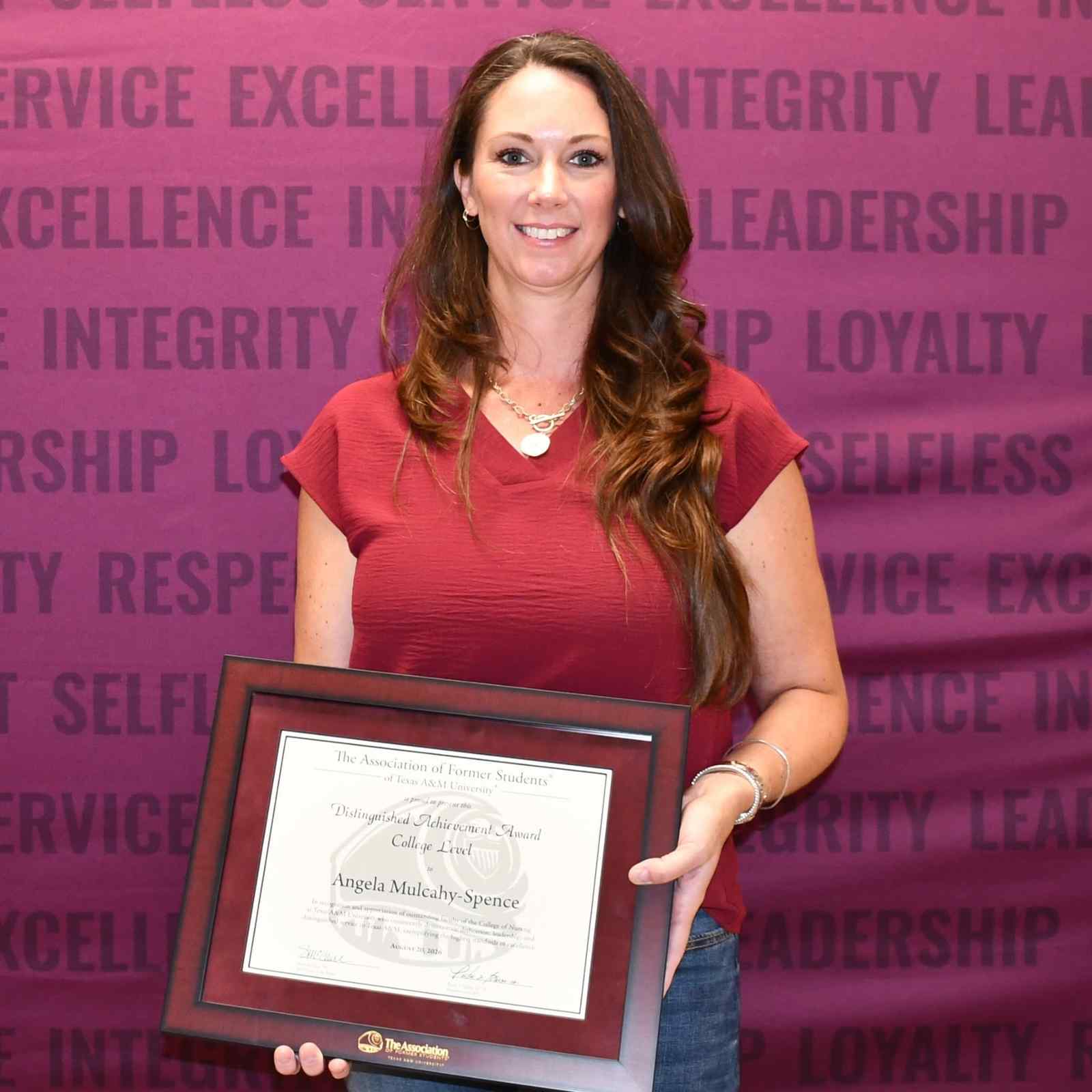 Congratulations to Dr. Angela Mulcahy-Spence