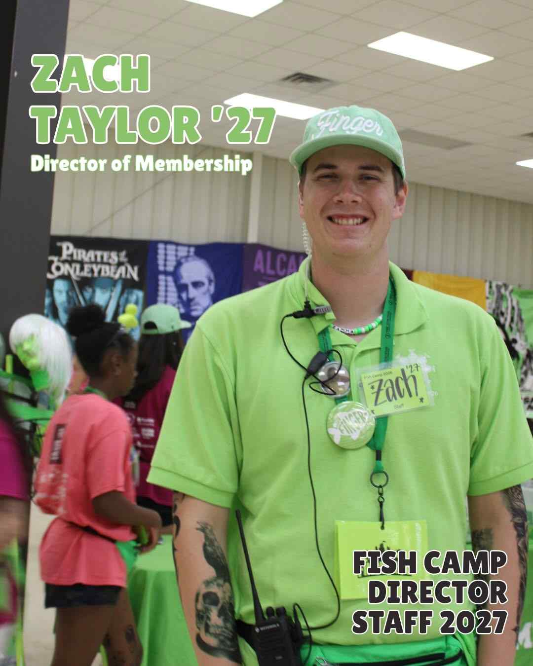 official Fish Camp 2027 Director Staff