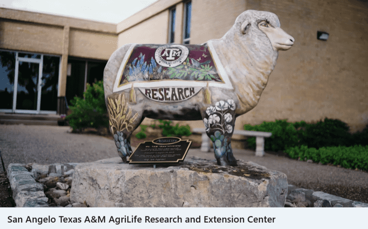 The Texas A&M AgriLife Research and Extension Center at San Angelo