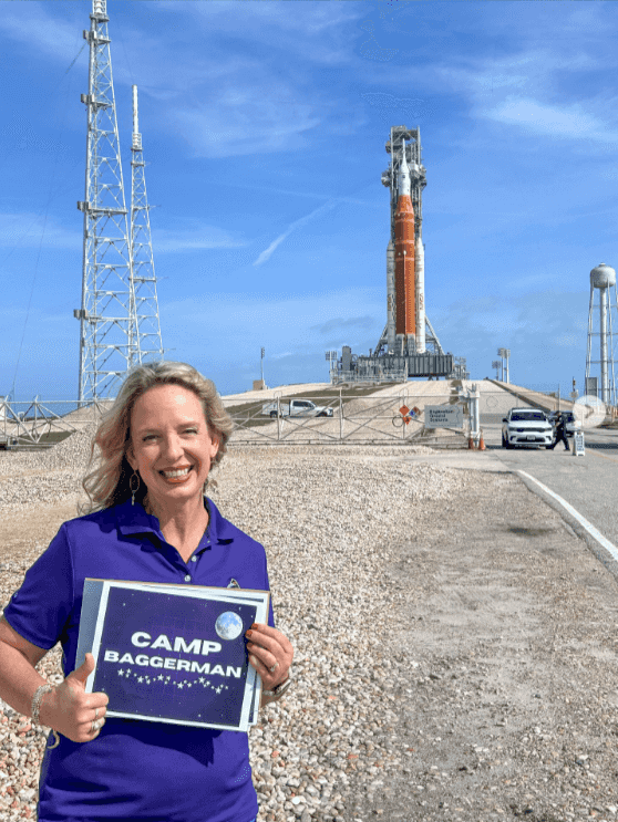 Former Student Works on NASA Artemis ll Mission & Becomes a Fish Camp Namesake!