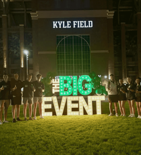 Big Event in Aggie Park