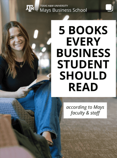 5 Books Every Mays Student Should Read