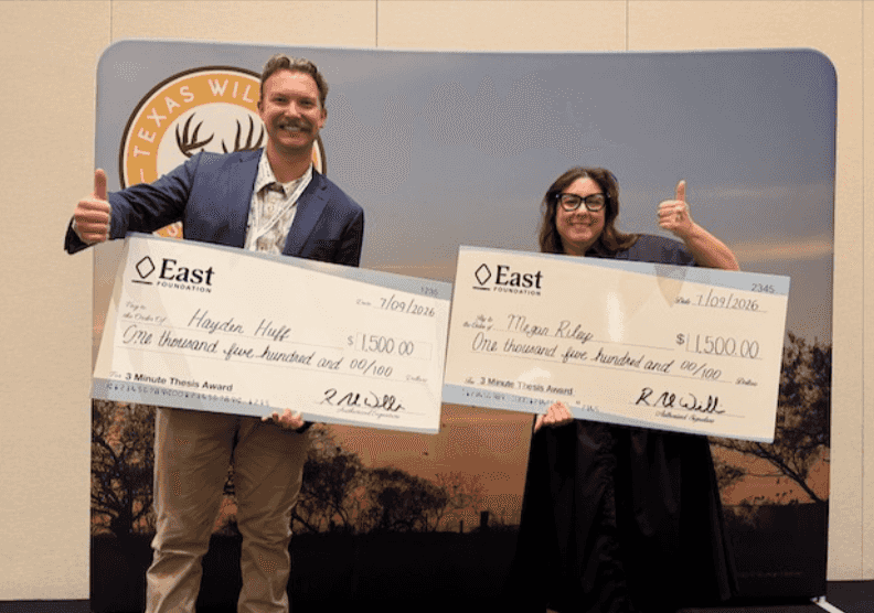 RWFM graduate students sweep competition