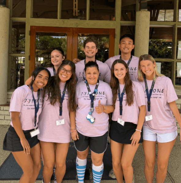 Aggie nursing students volunteered at Texas Lions Camp