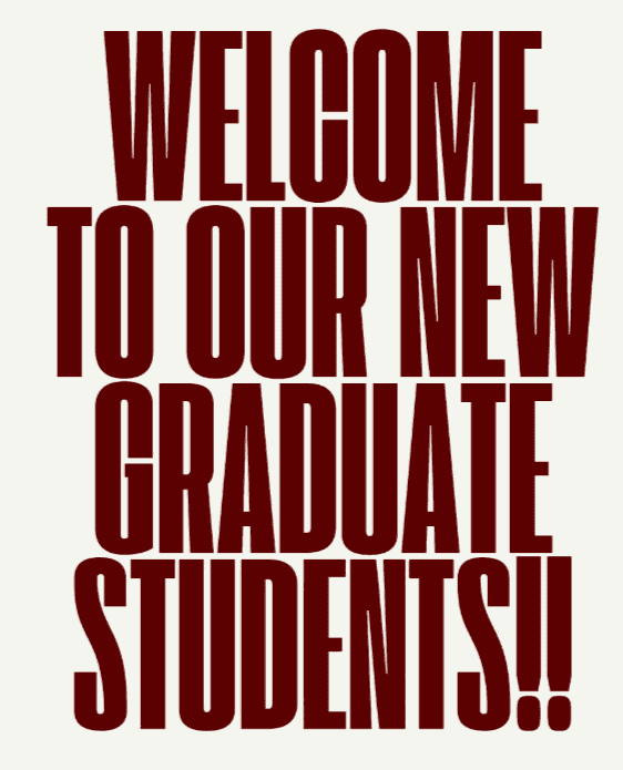 Please join us in welcoming our new PhD cohort