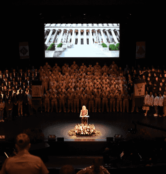 Texas A&M&rsquo;s sesquicentennial opening ceremony
