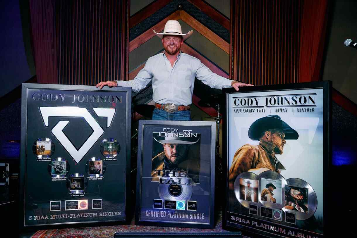 Cody Johnson Adds Millions to RIAA Certifications