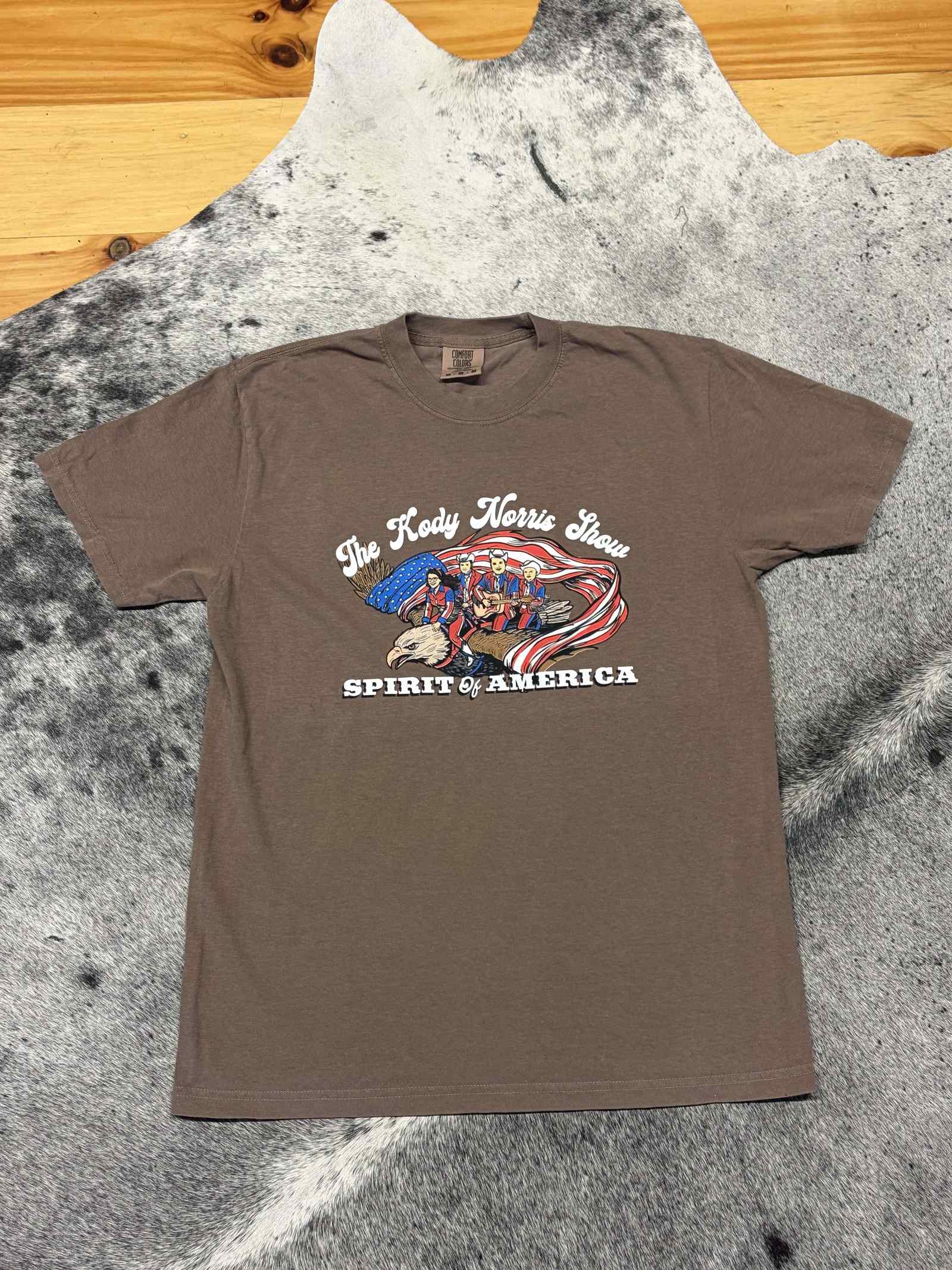 Flying Eagle Tee Brown