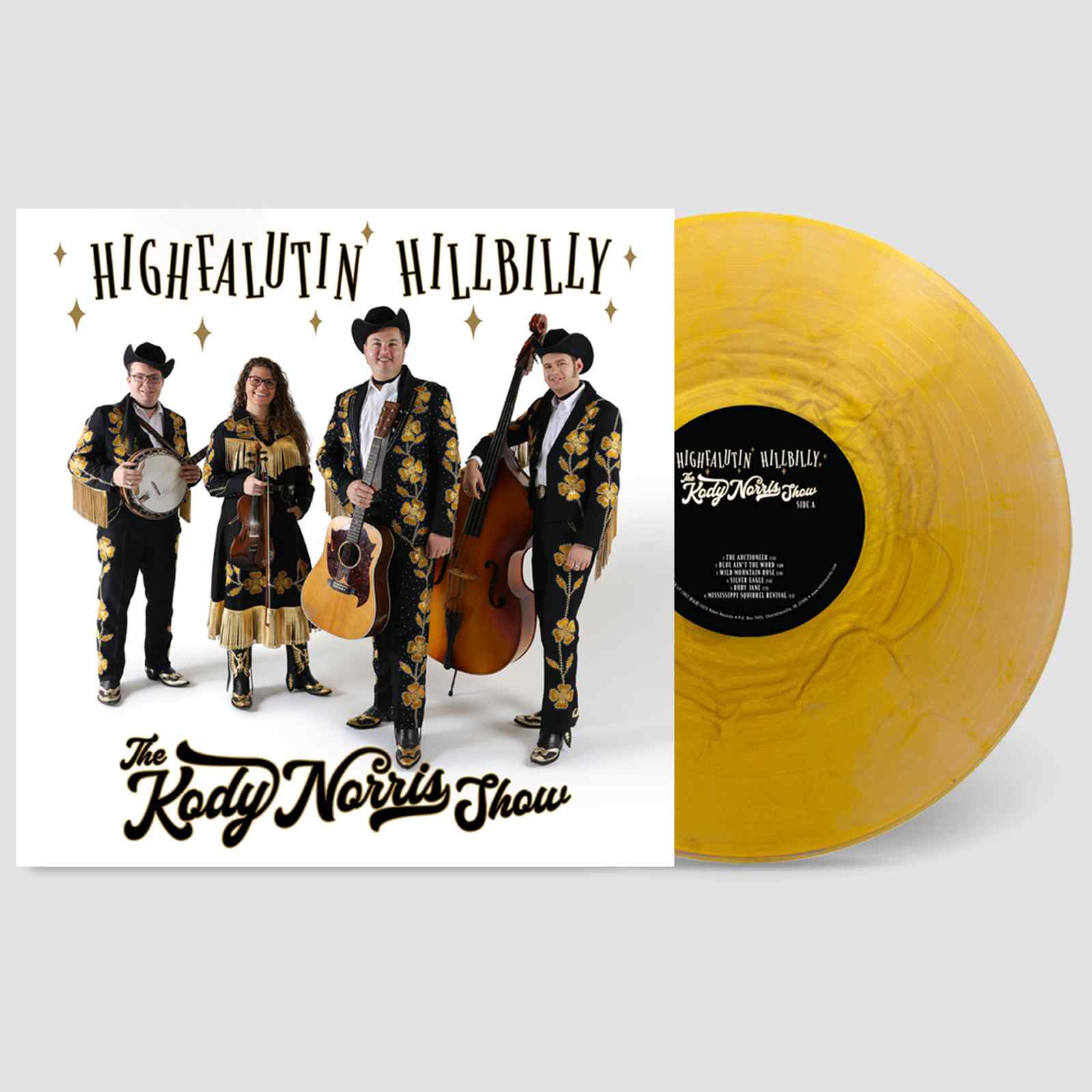 (Pre-Order) HIGHFALUTIN HILLBILLY "LIMITED EDITION GOLD VINYL RECORD"