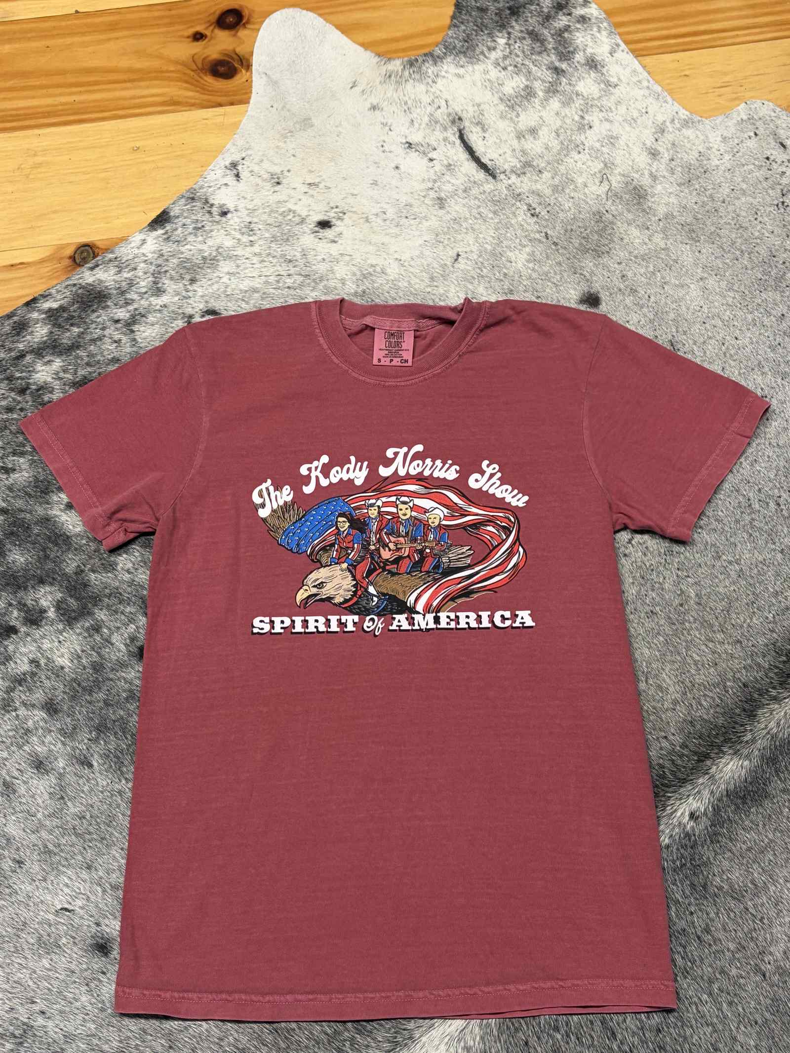 Flying Eagle Tee Red