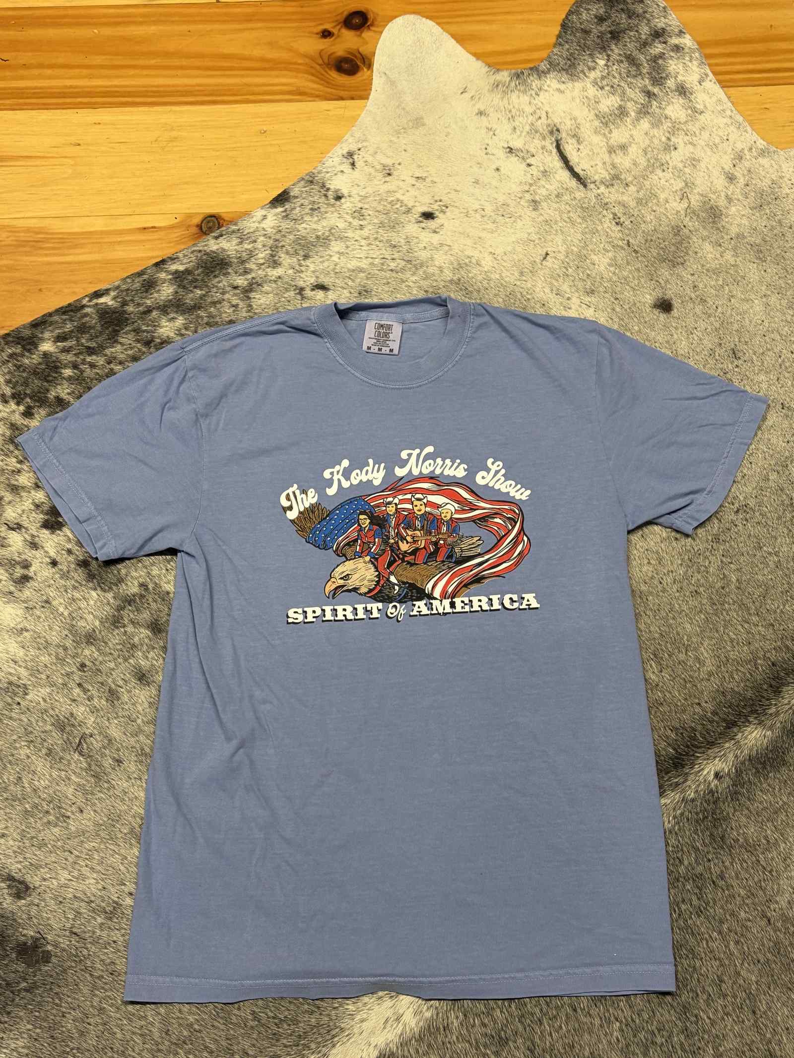 Flying Eagle Tee Blue