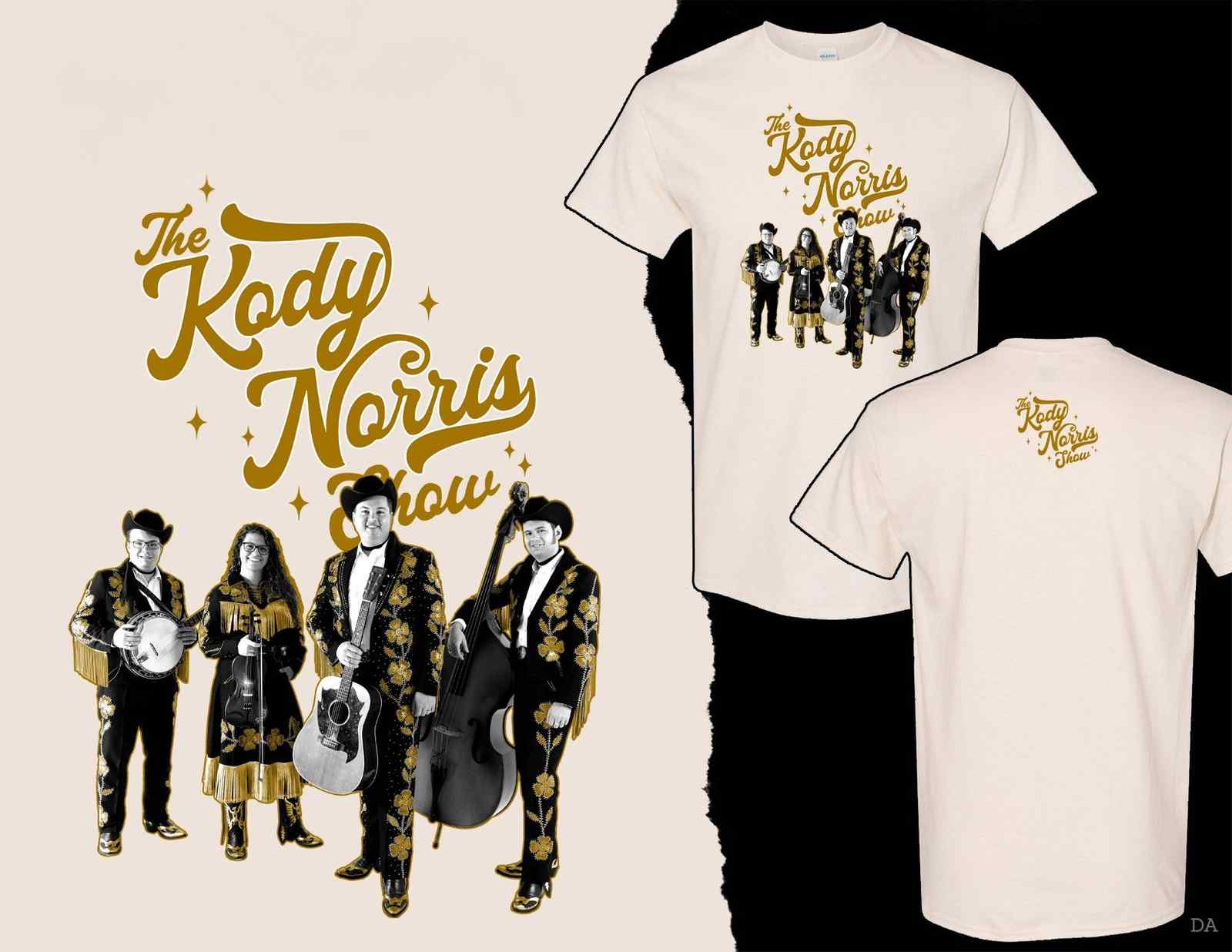 The Kody Norris Show Band Cream Short Sleeve Tee