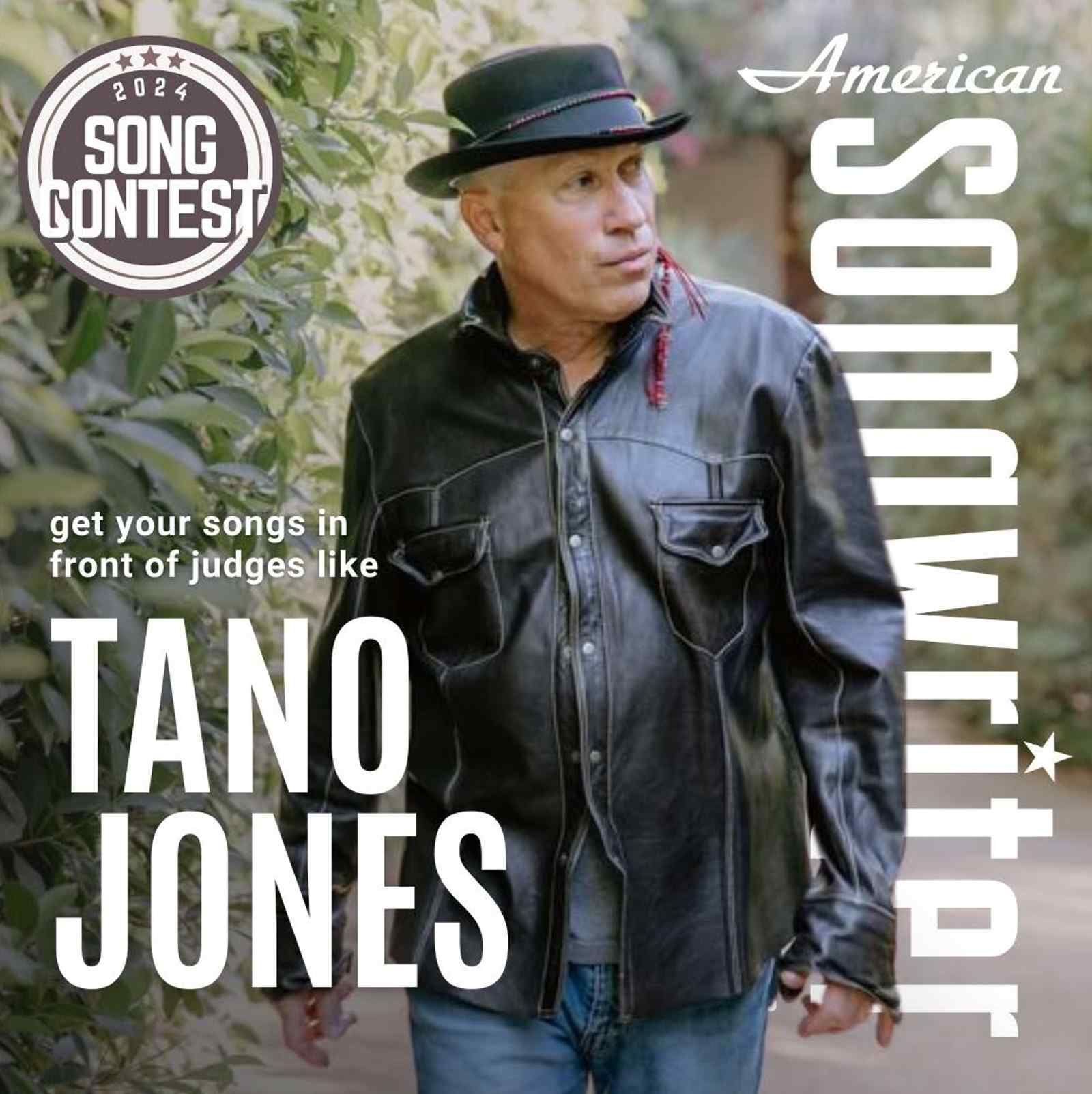 May 22, 2024 – Tano Jones to Judge 2024 American Songwriter Contest alongside Jason Mraz, Pete Yorn, & Uncle Kracker to name just a few.