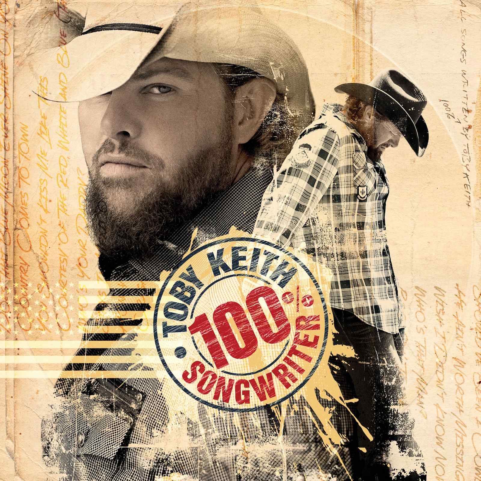 Toby Keith Album  100% Songwriter  Out Today  ﻿November 17
