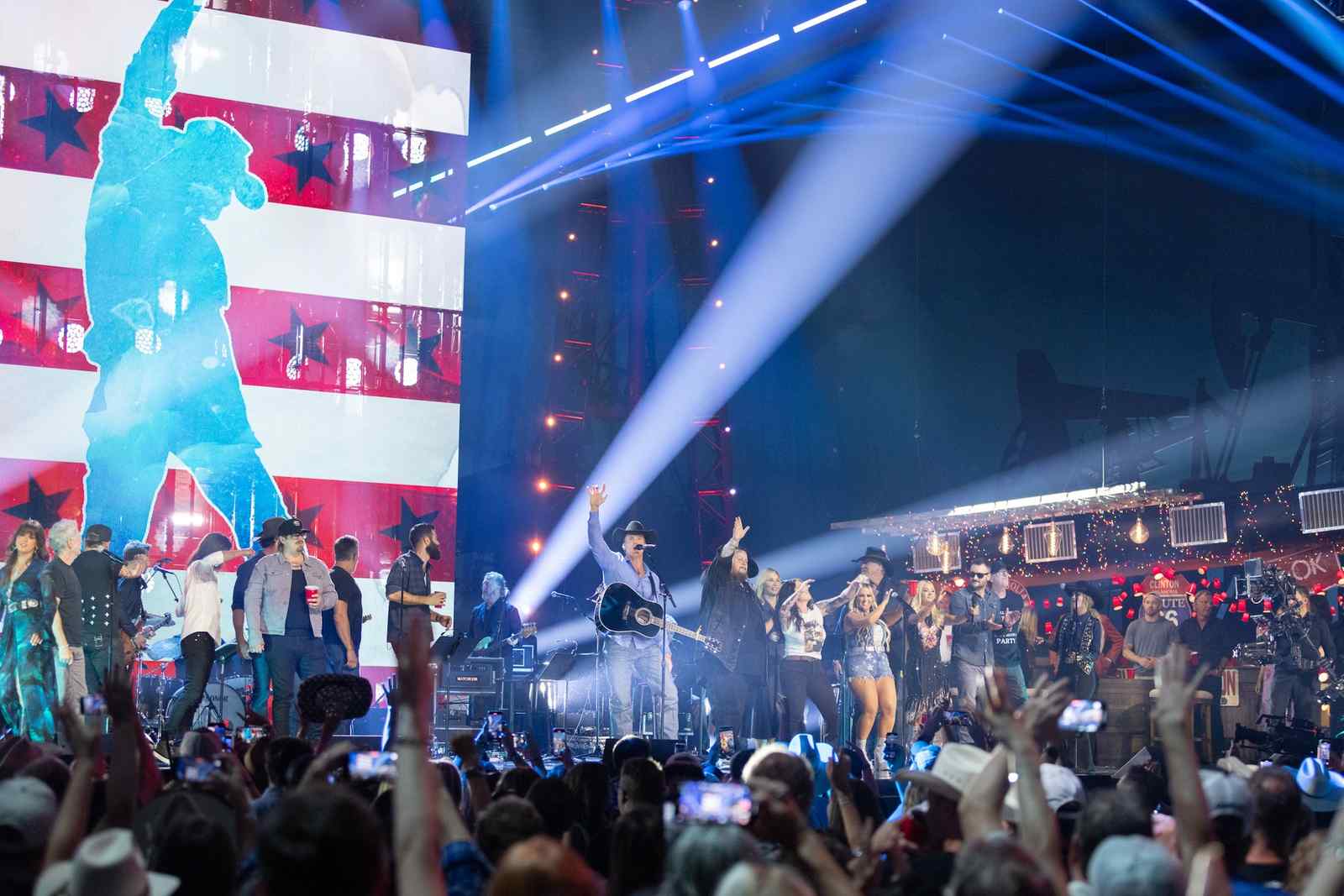 "Toby Keith: American Icon"  Celebrates The Music, Life, And Legacy of a Legend  Before a Sold-Out Crowd  At Bridgestone Arena in Nashville